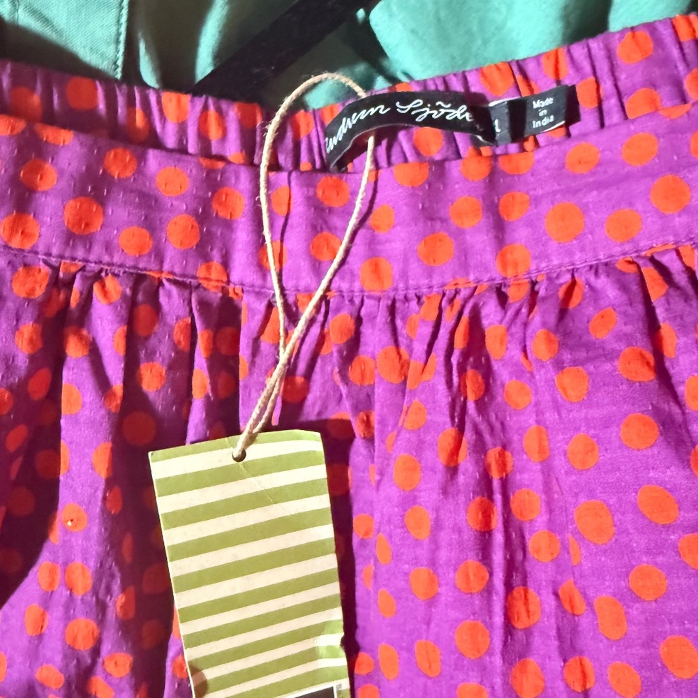 Gudrun Sjoden cotton skirt, XL new with tags